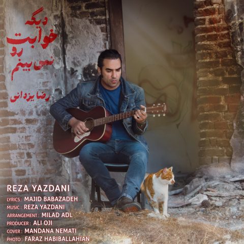 دانلود آهنگ رضا یزدانی به نام دیگه خوابت رو نمی بینم